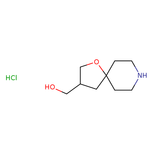 1-oxa-8-azaspiro[4.5]decan-3-ylmethanol;hydrochloride