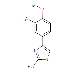 4-(4-Methoxy-3-methylphenyl)-1,3-thiazol-2-amine