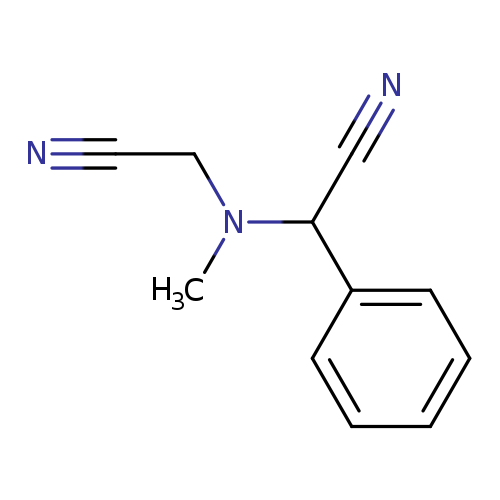 2-[(cyanomethyl)(methyl)amino]-2-phenylacetonitrile