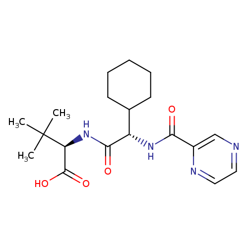 D-Valine, (2S)-2-cyclohexyl-N-(2-pyrazinylcarbonyl)glycyl-3-methyl-