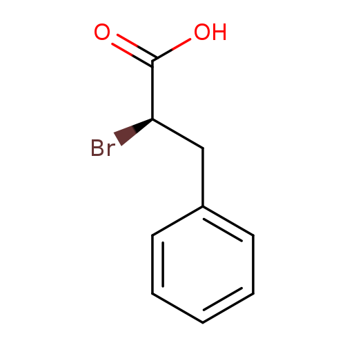 Benzenepropanoic acid, a-bromo-, (aR)-