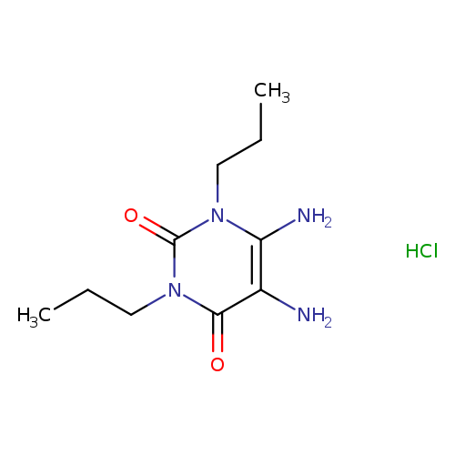 5,6-Diamino-1,3-dipropylpyrimidine-2,4(1H,3H)-dione hydrochloride
