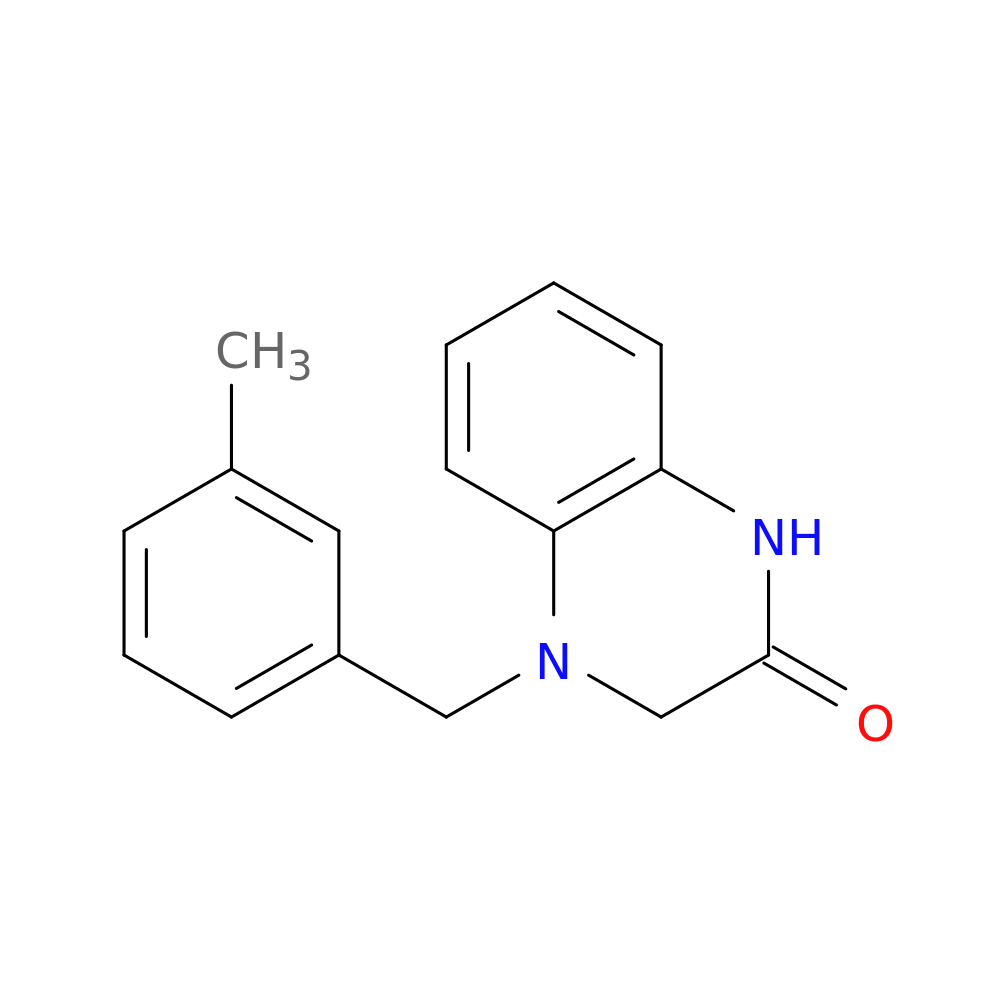 4-[(3-methylphenyl)methyl]-1,2,3,4-tetrahydroquinoxalin-2-one