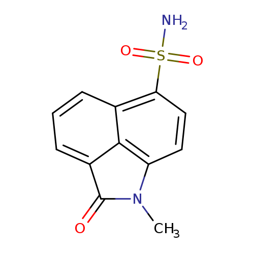 2-methyl-3-oxo-2-azatricyclo[6.3.1.0,4,12]dodeca-1(11),4(12),5,7,9-pentaene-9-sulfonamide