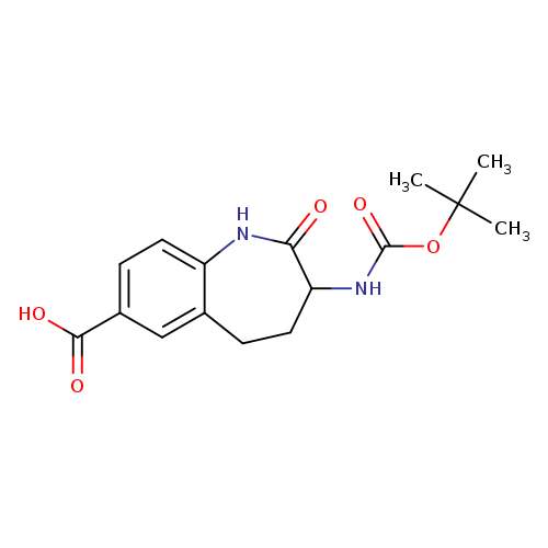3-{[(tert-butoxy)carbonyl]amino}-2-oxo-2,3,4,5-tetrahydro-1h-1-benzazepine-7-carboxylic acid