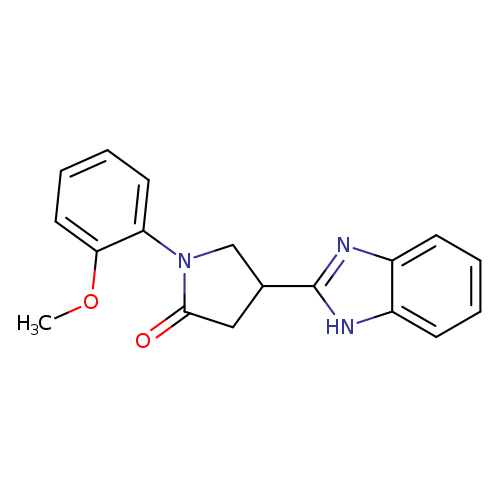 4-(1H-benzimidazol-2-yl)-1-(2-methoxyphenyl)pyrrolidin-2-one