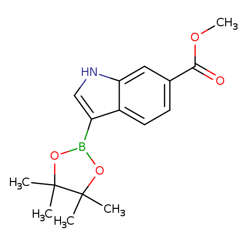 6-(Methoxycarbonyl)indole-3-boronic acid pinacol ester