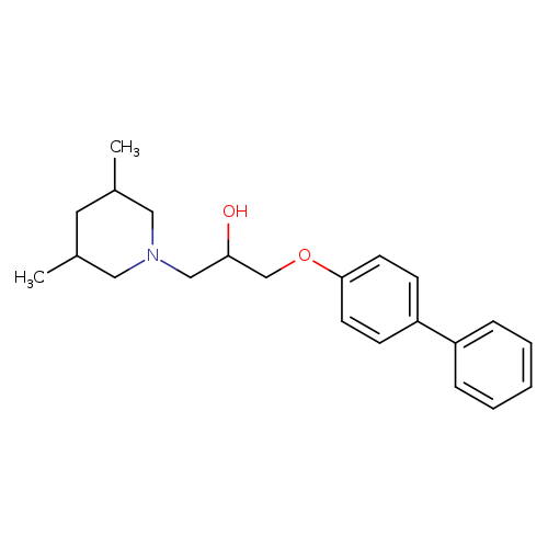 1-{[1,1'-biphenyl]-4-yloxy}-3-(3,5-dimethylpiperidin-1-yl)propan-2-ol