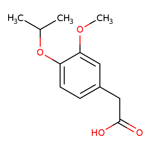Benzeneacetic acid, 3-methoxy-4-(1-methylethoxy)-