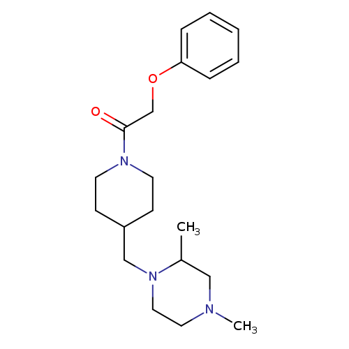 1-{4-[(2,4-dimethylpiperazin-1-yl)methyl]piperidin-1-yl}-2-phenoxyethan-1-one