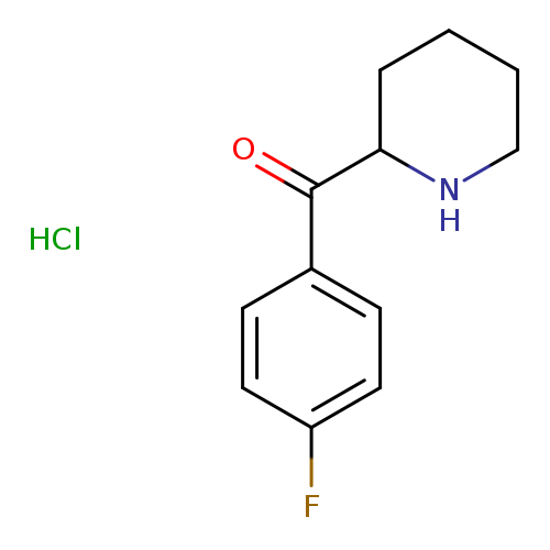 2-[(4-Fluorophenyl)carbonyl]piperidine HCl
