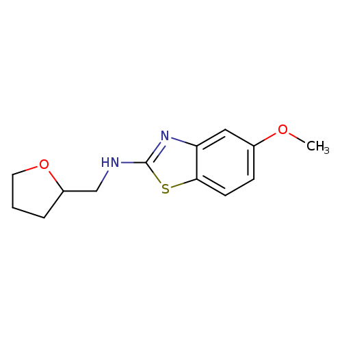5-METHOXY-N-(TETRAHYDROFURAN-2-YLMETHYL)-1,3-BENZOTHIAZOL-2-AMINE