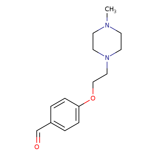 4-(2-(4-Methylpiperazin-1-yl)ethoxy)benzaldehyde