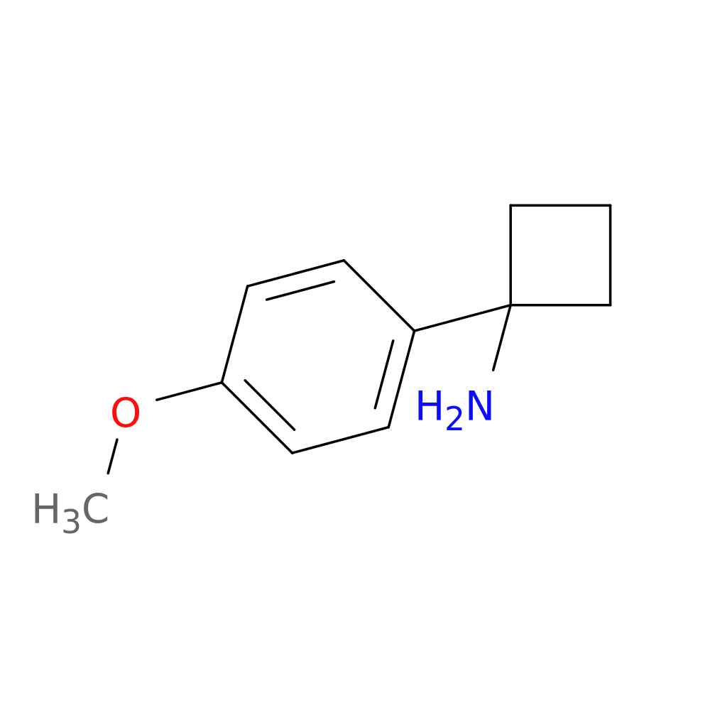 1-(4-Methoxyphenyl)cyclobutan-1-amine hydrochloride