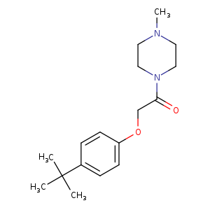 4-tert-butylphenyl 2-(4-methyl-1-piperazinyl)-2-oxoethyl ether