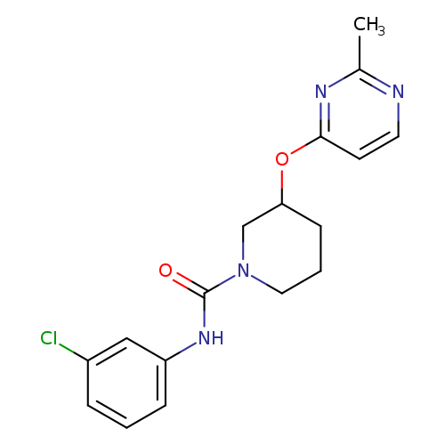 N-(3-chlorophenyl)-3-[(2-methylpyrimidin-4-yl)oxy]piperidine-1-carboxamide