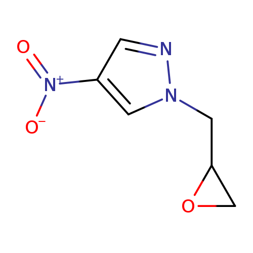 4-nitro-1-(oxiran-2-ylmethyl)-1H-pyrazole