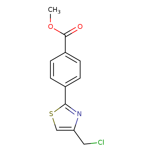 Methyl 4-[4-(chloromethyl)-1,3-thiazol-2-yl]benzoate