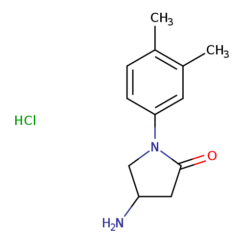 4-Amino-1-(3,4-dimethylphenyl)pyrrolidin-2-one hydrochloride