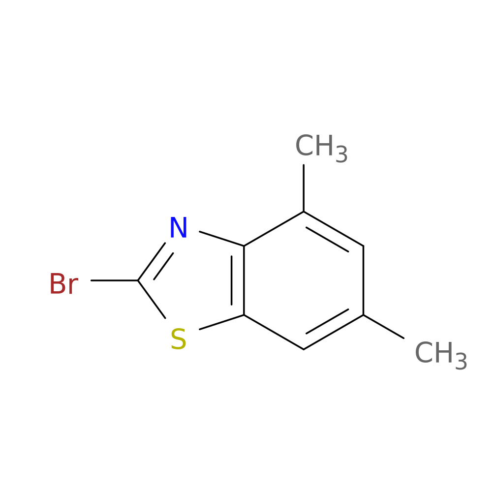 2-bromo-4,6-dimethyl-1,3-benzothiazole