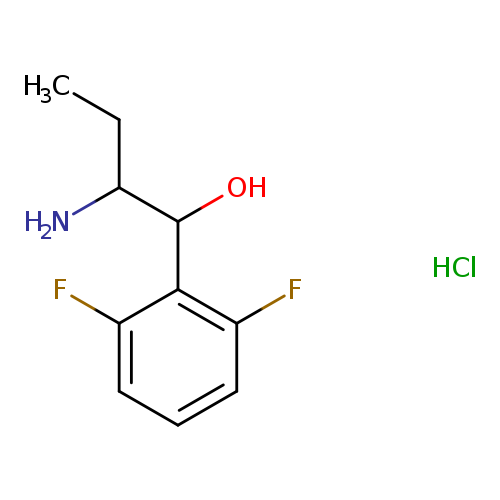 2-amino-1-(2,6-difluorophenyl)butan-1-ol hydrochloride