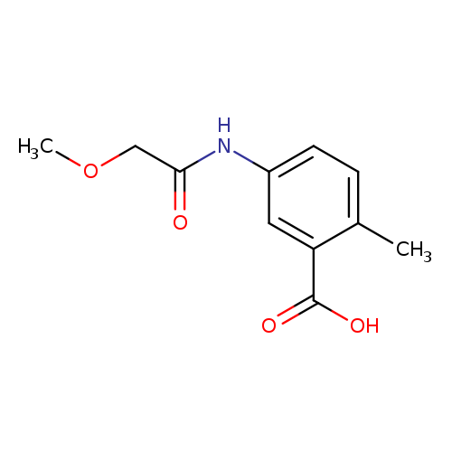 5-(2-methoxyacetamido)-2-methylbenzoic acid