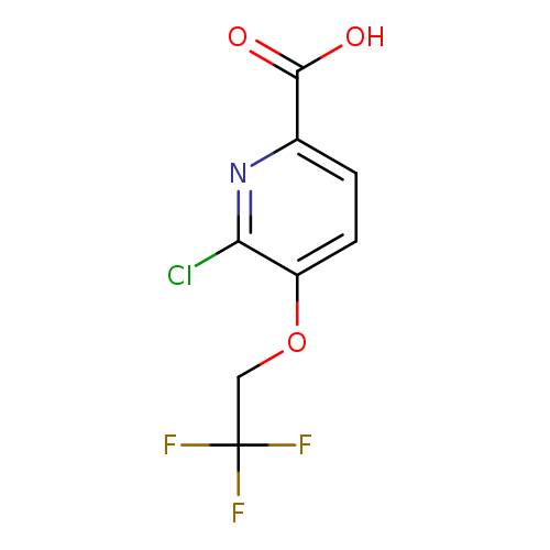 6-Chloro-5-(2,2,2-trifluoroethoxy)picolinic acid