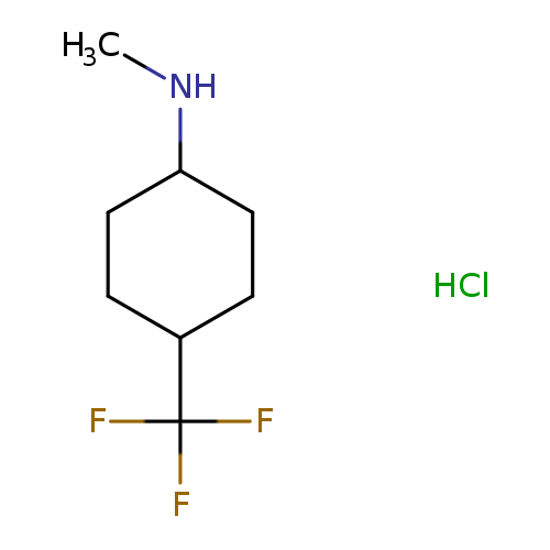 N-methyl-4-(trifluoromethyl)cyclohexan-1-amine hydrochloride