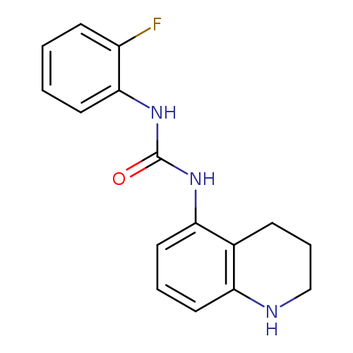 3-(2-fluorophenyl)-1-(1,2,3,4-tetrahydroquinolin-5-yl)urea