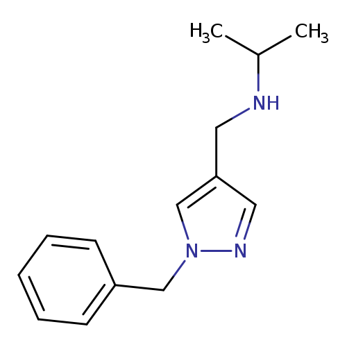 [(1-benzyl-1H-pyrazol-4-yl)methyl](propan-2-yl)amine