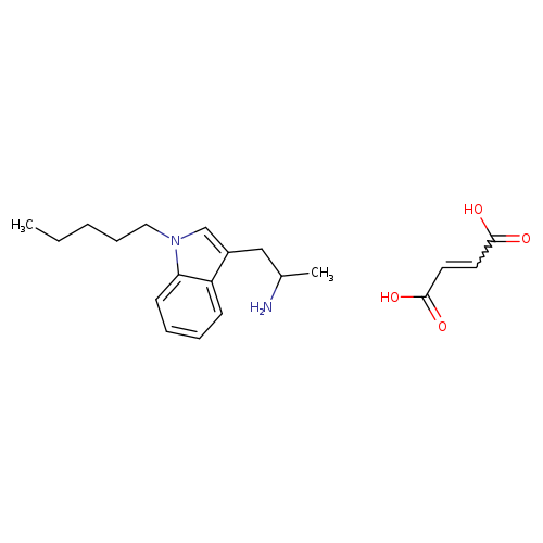 α-Methyl-1-pentyl-1H-indole-3-ethanamine(2Z)-2-Butenedioate