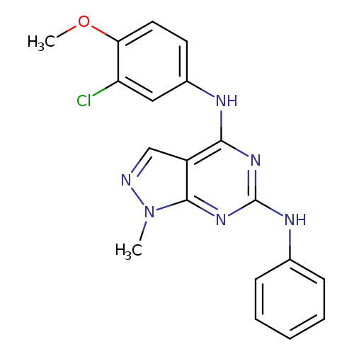 N4-(3-chloro-4-methoxyphenyl)-1-methyl-N6-phenyl-1H-pyrazolo[3,4-d]pyrimidine-4,6-diamine