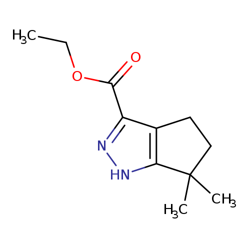 6,6-Dimethyl-1,4,5,6-tetrahydrocyclopentapyrazole-3-carboxylic acid ethyl ester