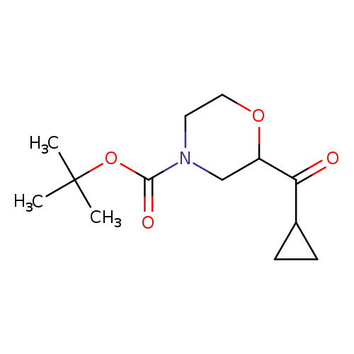 tert-butyl 2-cyclopropanecarbonylmorpholine-4-carboxylate