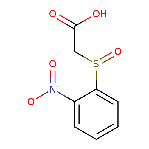 2-((2-Nitrophenyl)sulfinyl)acetic acid