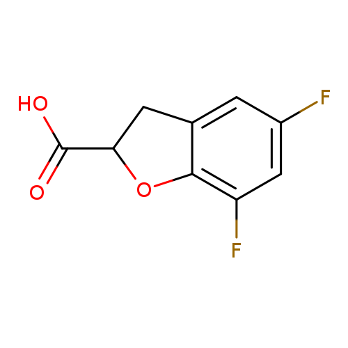 5,7-DIFLUORO-2,3-DIHYDRO-1-BENZOFURAN-2-CARBOXYLIC ACID