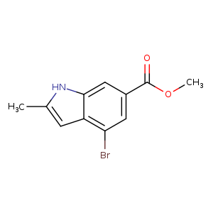 methyl4-bromo-2-methyl-1H-indole-6-carboxylate