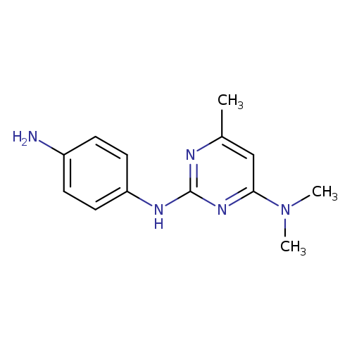 N(2)-(4-AMINOPHENYL)-N(4),N(4),6-TRIMETHYLPYRIMIDINE-2,4-DIAMINE