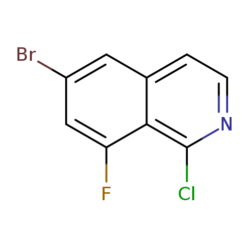 6-Bromo-1-chloro-8-fluoroisoquinoline