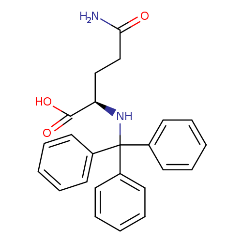 D-Glutamine, N-(triphenylmethyl)-