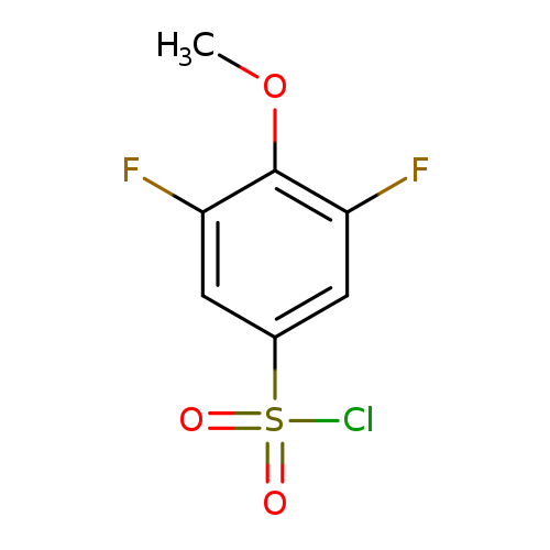 3,5-Difluoro-4-methoxybenzene-1-sulfonyl chloride