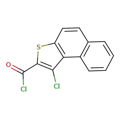 1-Chloronaphtho[2,1-b]thiophene-2-carbonyl chloride
