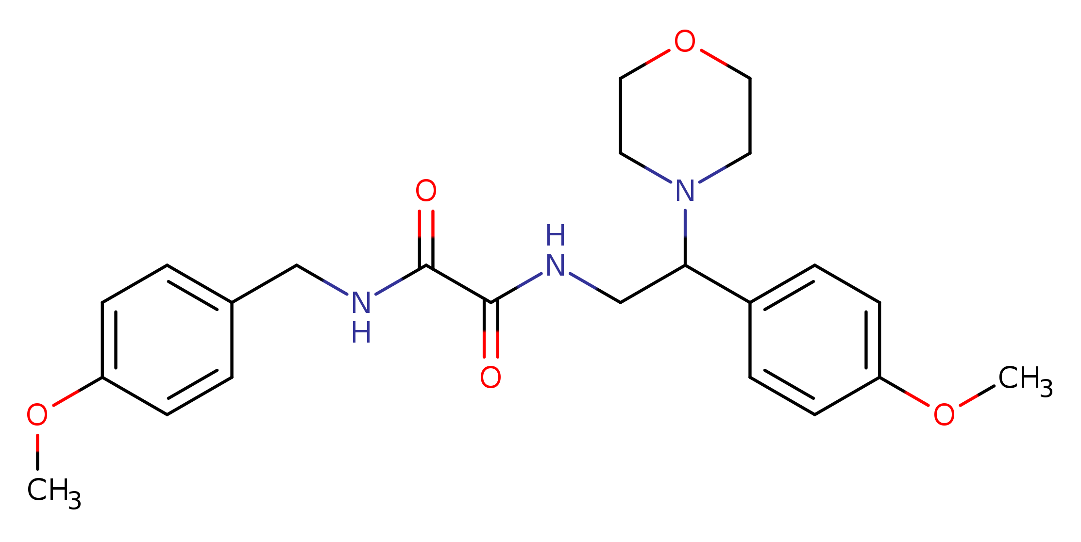 N-[2-(4-methoxyphenyl)-2-(morpholin-4-yl)ethyl]-N'-[(4-methoxyphenyl)methyl]ethanediamide
