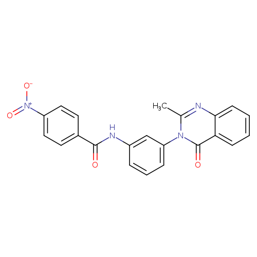 N-[3-(2-methyl-4-oxo-3,4-dihydroquinazolin-3-yl)phenyl]-4-nitrobenzamide