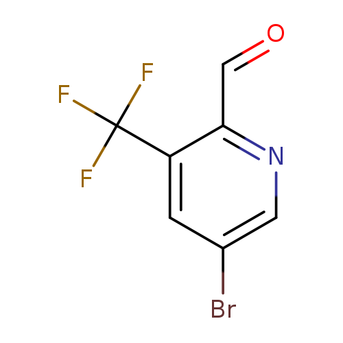 2-Pyridinecarboxaldehyde, 5-bromo-3-(trifluoromethyl)-