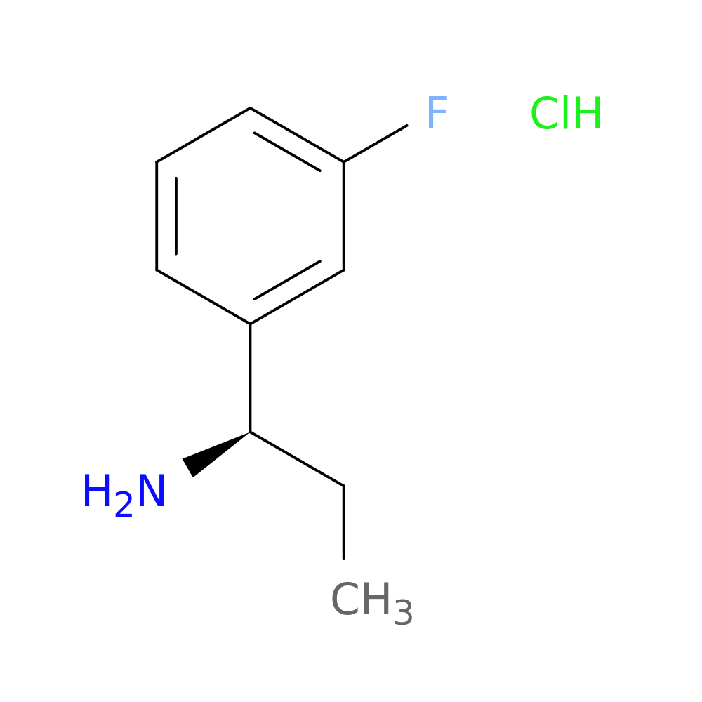 (R)-1-(3-Fluorophenyl)propan-1-amine hydrochloride