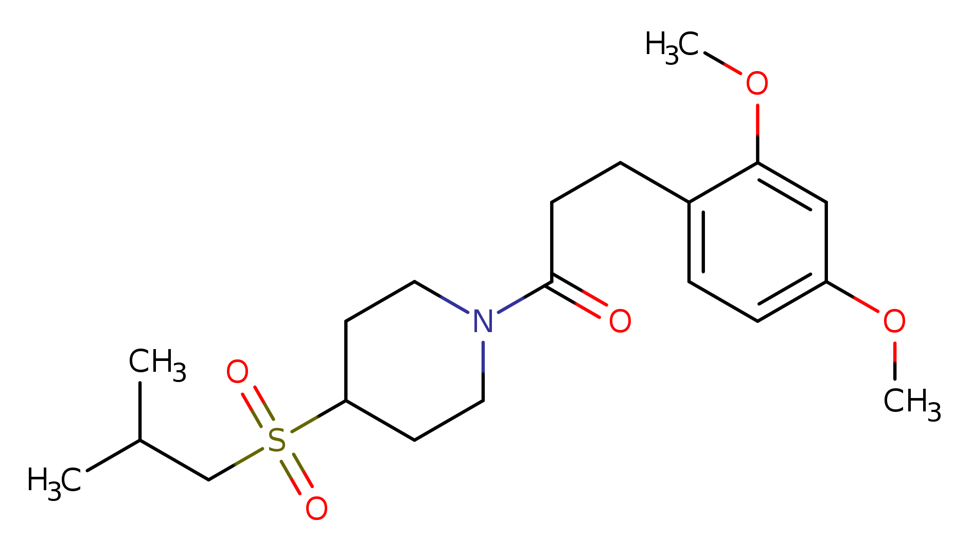 3-(2,4-dimethoxyphenyl)-1-[4-(2-methylpropanesulfonyl)piperidin-1-yl]propan-1-one