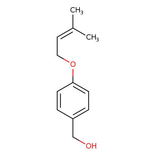 4-[(3-Methyl-2-buten-1-yl)oxy]benzenemethanol
