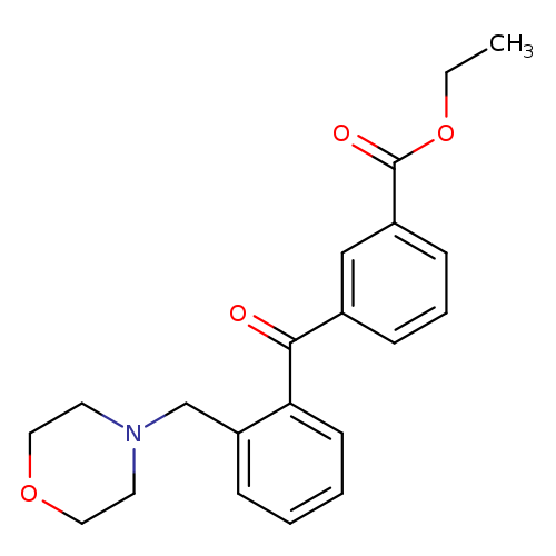 3'-Carboethoxy-2-morpholinomethyl benzophenone