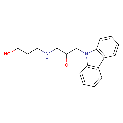 3-(3-CARBAZOL-9-YL-2-HYDROXY-PROPYLAMINO)-PROPAN-1-OL